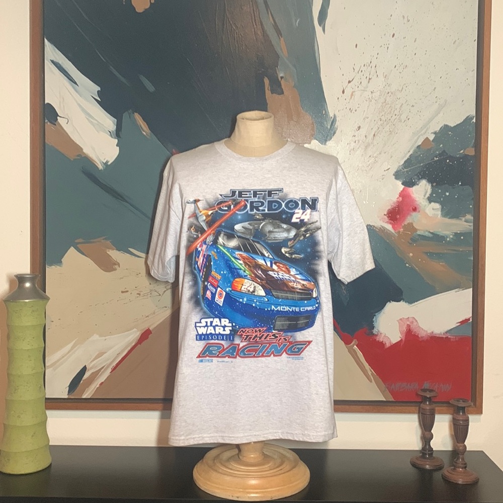 STAR WARS EPISODE 1 NASCAR VINTAGE TEE
